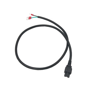 China Male IEC C14 Power Cord computer power cord stripped end ...