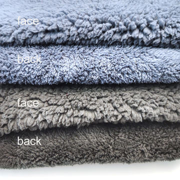 One Side 100% Polyester Sherpa Fleece Fabric China Manufacturer
