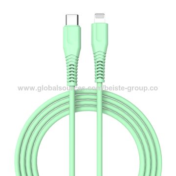 USBC to Lightning Silicone cables for iphone