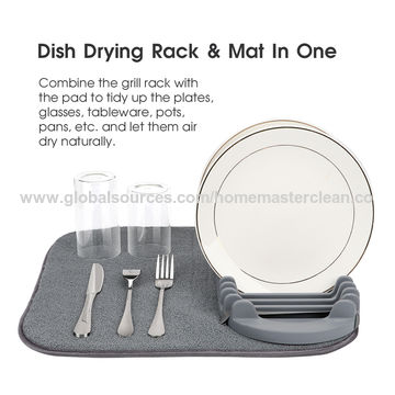 Buy Wholesale China Water Absorbing Stone Dish Drying Mats For