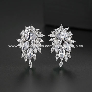 Buy Wholesale China New Arrival Bridal Wedding Water Drop Cubic