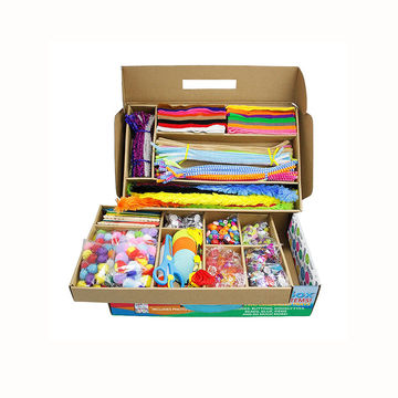 Buy Wholesale China Educational Double Gift Box Hand Crafting Kit Arts &  Crafts Supplies For Kids & Diy Art Craft Kit at USD 12.2
