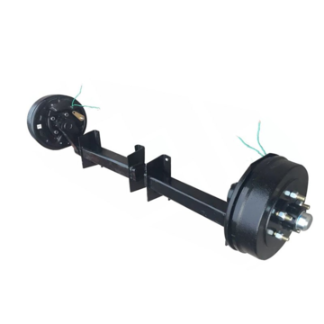 China Rubber Torsion Trailer Axle With Electric Brake on Global Sources ...