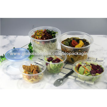 Buy Wholesale China 750ml Disposable Round Takeaway Lunch Boxes