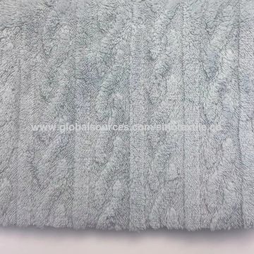 Buy Wholesale China 100% Polyester Sherpa Fabric Solid Single Side Sheared  & Sherpa Fleece Sheared Solid at USD 2.2