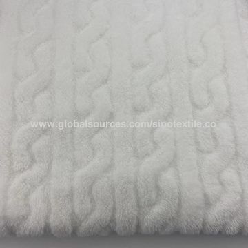 Buy Wholesale China 100% Polyester Sherpa Fabric Solid Single Side Sheared  & Sherpa Fleece Sheared Solid at USD 2.2