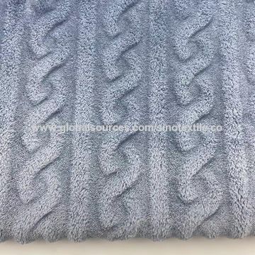 Buy Wholesale China 100% Polyester Sherpa Fabric Solid Single Side Sheared  & Sherpa Fleece Sheared Solid at USD 2.2