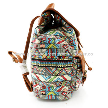 Buy Wholesale China High Quality Ladies' Casual Canvas Backpack