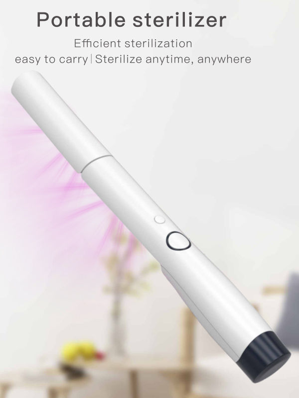 China 1s to 3 min handheld uv wand germ sanitizer,uv light wand on