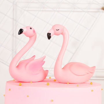 Bespoke Two Tier Flamingo Cake Top Hat 12 inch Base & 8 Inch Top — Newlands  Garden Centre