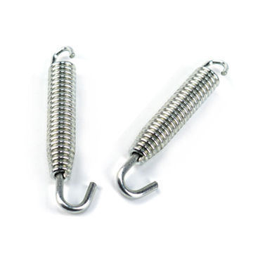 China Metal stainless steel Dual Hook Small Tension Extension Spring on ...