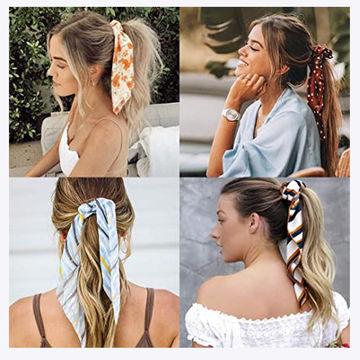 ★送料・関税込★unfold★Basic stripe scrunchie SET★ Rifle Paper Co. Peacock Scrunchie Set – Beautyhabit