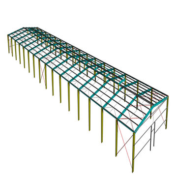 China Light Gauge Steel Framing Prefabricated House / Factory / Shed ...