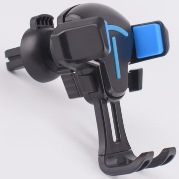 Suporte Universal de Telefone para Carro com Ventosa para Saída de Ar, Compatível com iPhone e Samsung
