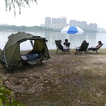 El Campamento de la cama plegable de altura ajustable de campamento para  dormir cuna cama plegable Camping - China Camping la cama, cuna