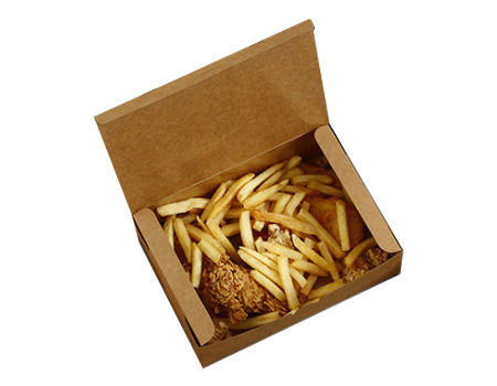 Wholesale Chips Fast Food Take Away French Fries Food Paper Packaging Box  Manufacturer and Exporter