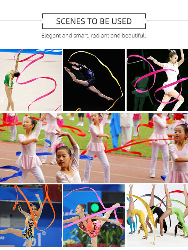 Fuli Clubs Apparatus Twirling Ribbon Rhythmic Gymnastics Dancing Ribbon For  Sale $0.6 - Wholesale China Gymnastics Ribbon at Factory Prices from  Danyang Fuli Rubber & Plastic Co. Ltd
