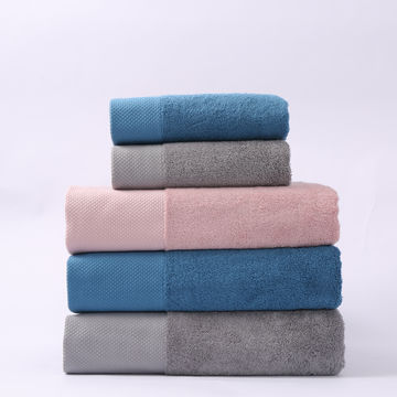T020A Wholesale price Hot Sale yellow blue pink 34cm*74cm Hotel home Face  Towel or Hand Towel