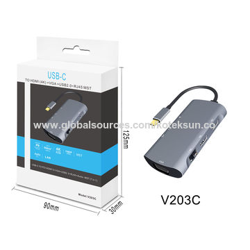Adaptateur USB Type C vers 1080P HDMI pour Nintendo Switch, USB C PD Port  d'alimentation