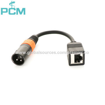 Buy Wholesale China Premier Cable Rj45 Female Jack To Xlr 3 Pin