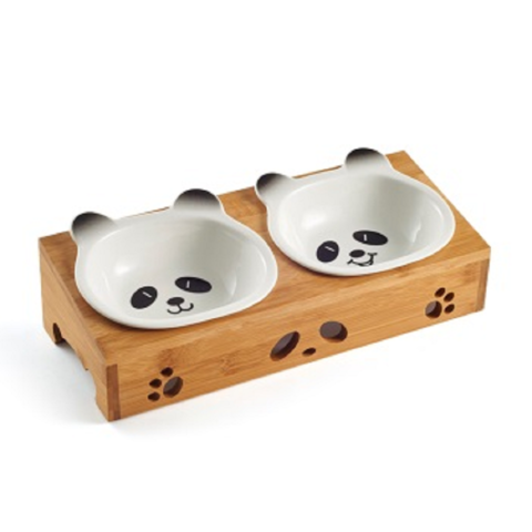 Buy Wholesale China Pet Bowls Feeders Wooden Stand For Dog Extra