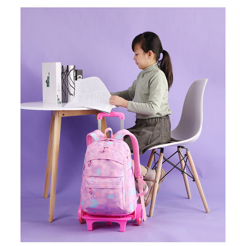 Source 2022 Best Selling Lightweight Lovely Princess Pink Schoolbag Backpack  for Girl Kids Fashionable Waterproof school bags on m.