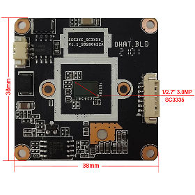 China HD Network Camera Module 3.0MP AI Hunman Detection 1/2.7" CMOS ...
