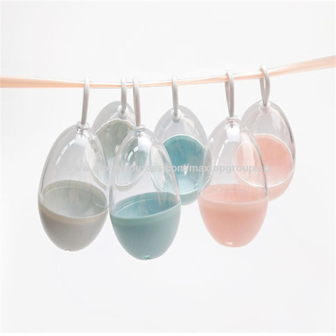 Éponge à Maquillage Œuf Beauty Love - Outil de Beauté, Houppette à Poudre, Boîte d'Outils de Maquillage