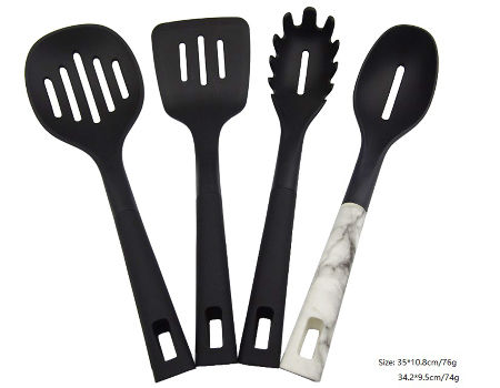 Buy Wholesale China 7pcs Nylon Kitchen Utensil Set,heat-resistant Cooking  Tools With Abs Handle,granite Pattern Optional & Cooking Utensils at USD  8.5