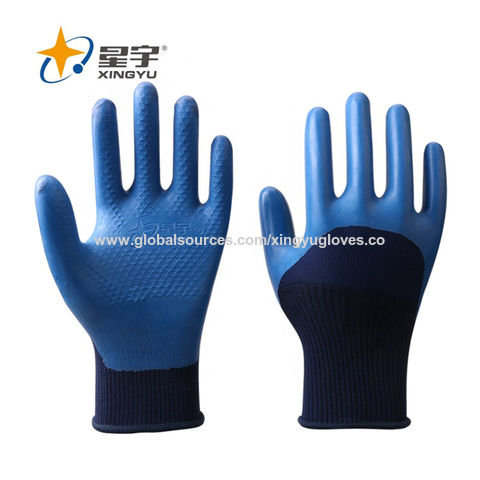 Gants de Jardinage L-9 Femme et Homme en Bambou et Latex. Gants de