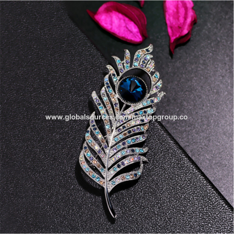 AILONMEI Floral Series Brooch Jewelry for Woman Fashion, Large Costume Broches & Pins Christmas Gift