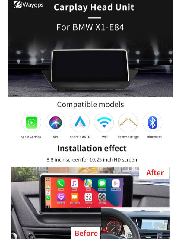 10.25 » Wrieless Apple Carplay Android Auto Car Multimedia Screen