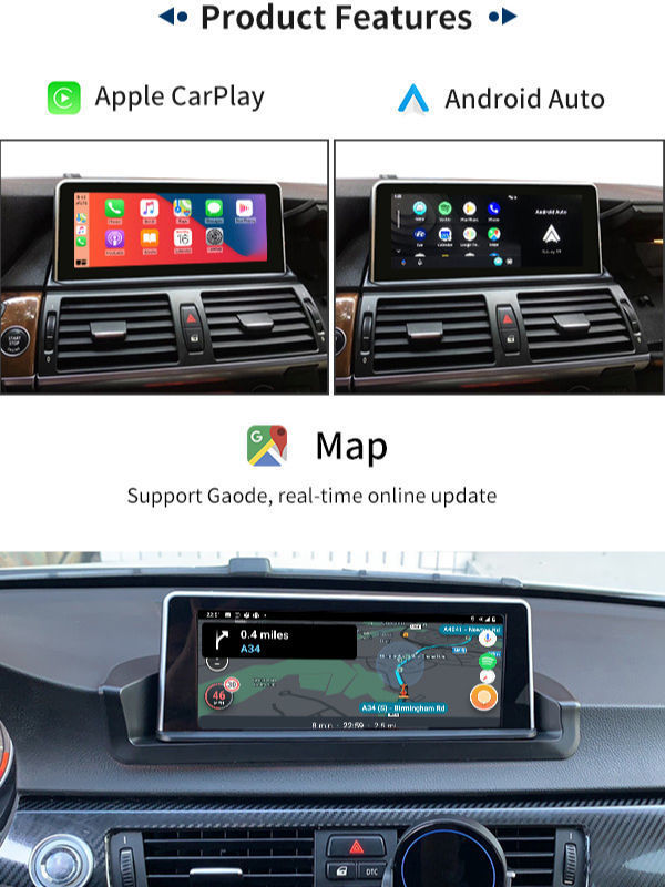 Wireless Apple Carplay Android Auto For Bmw E90 E91 E93 E94 Carplay Ips Screen Carplay Screen E90 Carplay Carplay Android Auto Buy China Carplay For Bmw E90 On Globalsources Com