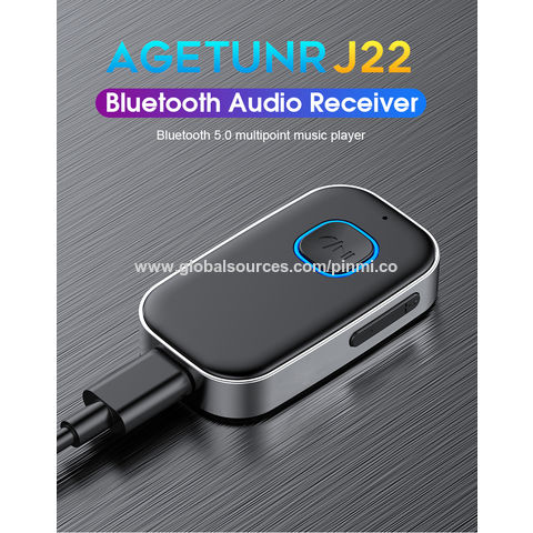 1Mii AUX Bluetooth Adapter Auto, Bluetooth 5.0 Klinke Empfänger