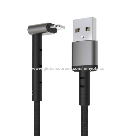 CABLE NYLON TRENZADO TIPO USB-C A USB-C CARGA RAPIDA 5.0A 1.2M