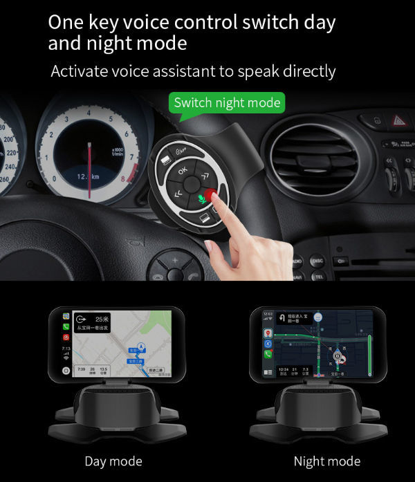 2020 Hot and Popular HUD Car Head Up Display,compatible with Carplay and Android smart phone supplier