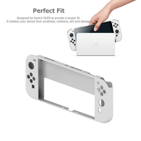 Nintendo Switch OLED in White with Ring Fit and Accessories