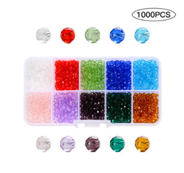 Wholesale Handmade Rondelle Glass Beads Chains for Necklaces Bracelets  Making 