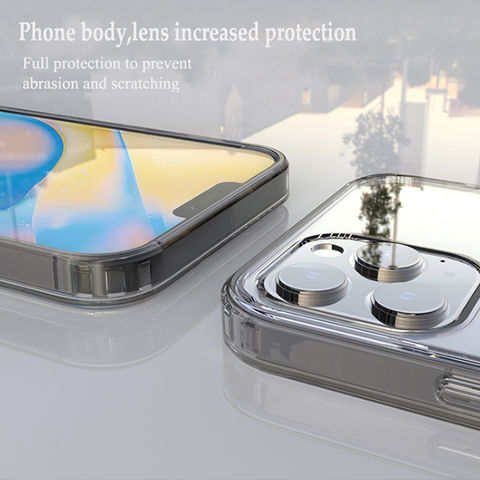 جراب هاتف لهاتف iPhone 12 13 Pro Max، جراب حماية شفاف من مادة TPU PC لشاحن MagSafe، جراب مغناطيسي