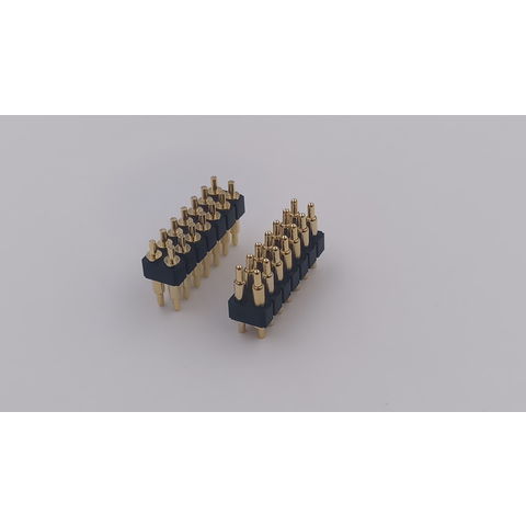 Ccp Pin China Custom High current pogo pin connector pitch 2.54mm with plastics ...