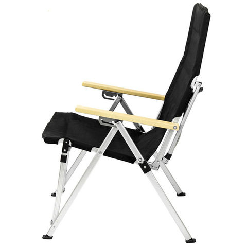 Silla plegable ajustable para playa, pesca, ocio, respaldo alto, jardín, camping, exterior