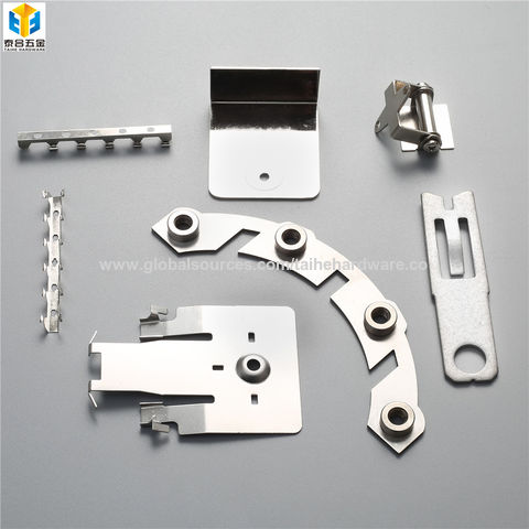 Buy Wholesale China Custom Small Stainless Steel Metal Flat Spring Clip  Fasteners & Stainless Steel Flat Spring Clip at USD 0.0332