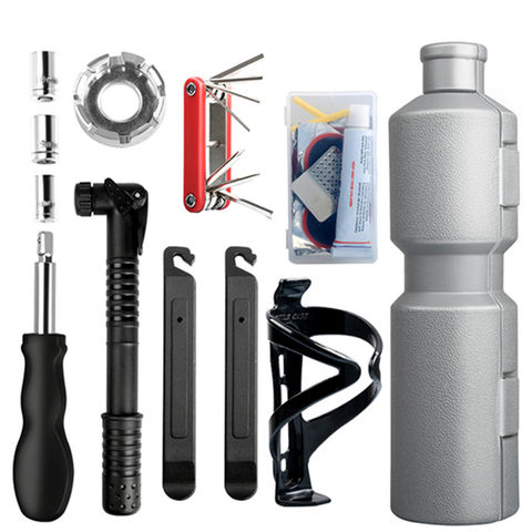 Kit de Herramientas para Botellas, Reparación de Bicicletas, Accesorios para Bicicletas