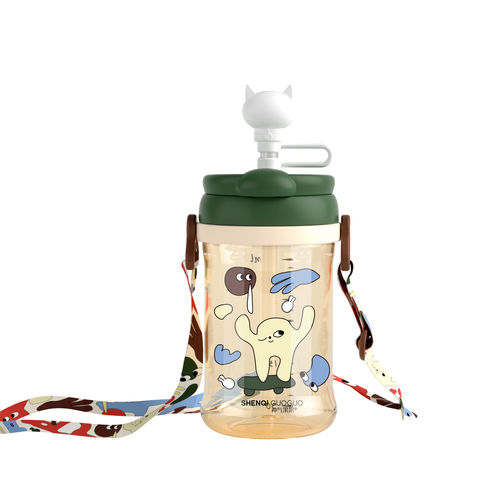 Buy Wholesale China Baby Sipper Cup Stainless Steel Double Wall Thermos  Bottle With Cartoon Bag & Baby Water Bottle at USD 2.95