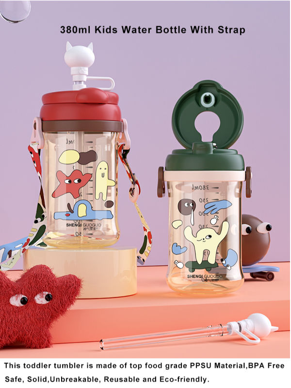 Buy Wholesale China Baby Straw Cup Ppsu Tumbler Cute Design Milk Cup For  Kids & Baby Water Bottle at USD 4.9