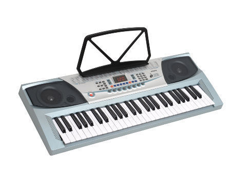 RockJam 54 Key Keyboard Piano with Power Supply, Sheet Music Stand, Piano  Note Stickers & Simply Piano Lessons