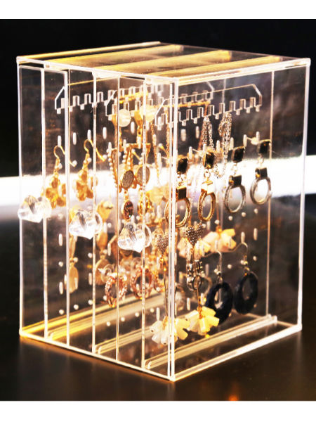 Buy Wholesale China Acrylic Jewelry Earrings Organizer Box Stand & Acrylic  Jewelry Organizer Box at USD 3.1