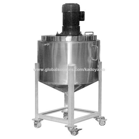 China Vacuum emulsifying mixer machine stainless steel mixing tank with  agitator manufacturers and suppliers