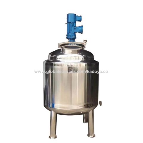 China Vacuum emulsifying mixer machine stainless steel mixing tank with  agitator manufacturers and suppliers