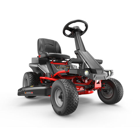 Cordless riding lawn online mower